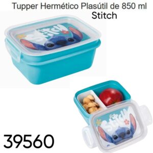 Tupper Hermetico 850ml Stitch (39560)
