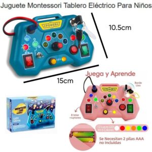 Juego de Ciencia  Jostick tablero electrico montessori (14480)