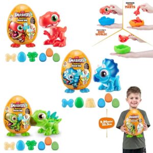 Smashers Dinosaurio coleccionable. Trae 18 sorpresas