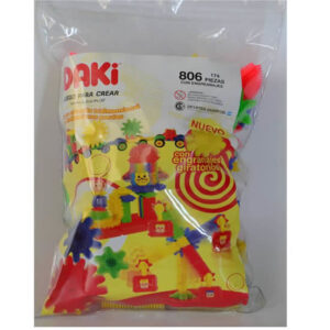 Daki 806 de 174 piezas con engranajes y ruedas