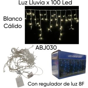 Luces x 100 Led blanca calida (ABJ030)