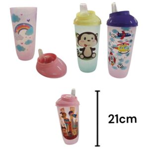Vaso alto 350cc con tetina