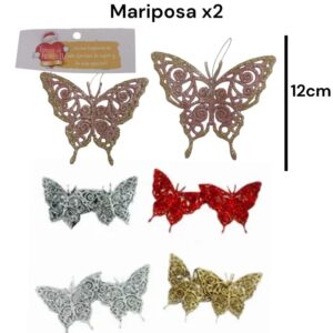 Mariposa x 2 12cm 482