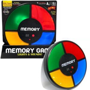 Juego de memoria. Memoria 977. A pilas . Con luz y sonido 23cm diam.