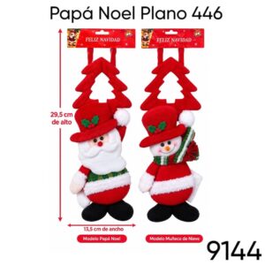 Adorno de Puerta – Papa Noel plano 446 (9144)