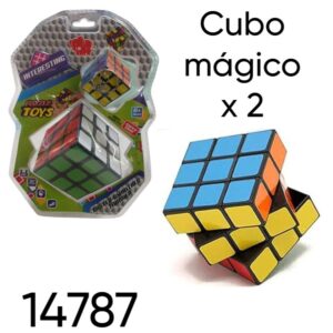 Cubo mágico x 2 (14787)