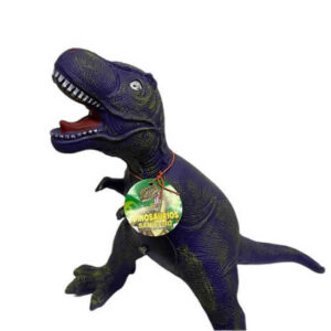 Dinosaurio de goma t-rex de 45 cm de alto