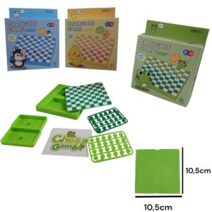 Juego damas mini caja 006