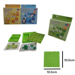 Juego tateti fichas plasticas mini caja 000. 3 modelos.