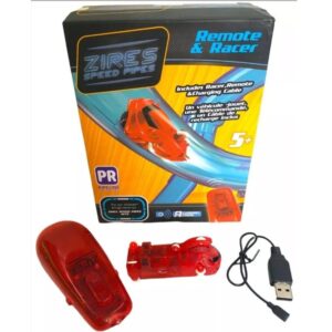 Auto recargable con el control remoto y el clable usb para carga. (Para pista tubular)