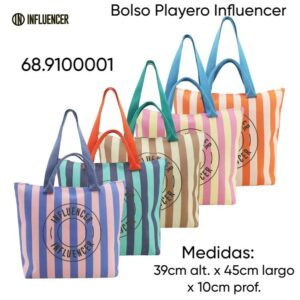 Bolso Playero Influencer 015