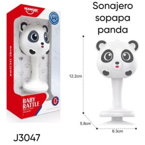 Sonajero sopapa panda (J3047)