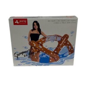 Salvavida gigante pretzel 160cm x 146cm
