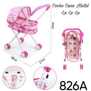 Coche Cuna metal Lalelu (826A)