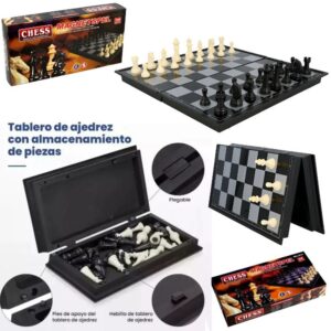 Ajedrez magnetico caja 20cm x 10cm. 2016