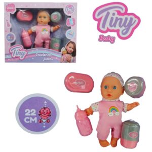 Bebe 22cm Tiny 76573 con accesorios Ori