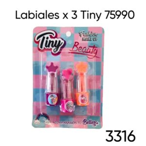 Labiales x 3 Tiny 75990 (3316)