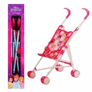 Cochecito princesa plegable en caja. Metal. 60462