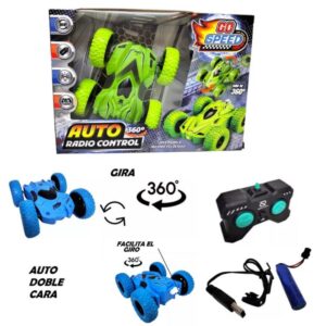 Auto radio control c/luces 4 funciones. carga usb