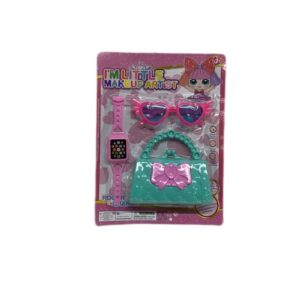 Cartera con lentes y reloj. Blister 21 x 26.5
