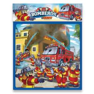 Rompecabezas 25 piezas de bomberos