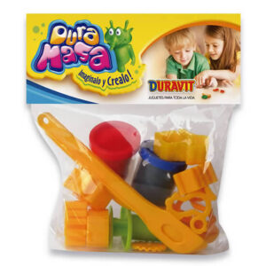 Kit de masa bolsa.Contiene 2 herramientas, jeringa y 2 potes de masa