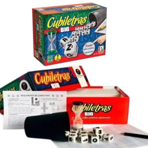 Juego palabras – Cubiletras. estilo rapigrama
