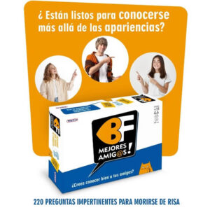 Juego mejores amigos.Edad+18.Juego de preguntas y respuestas.