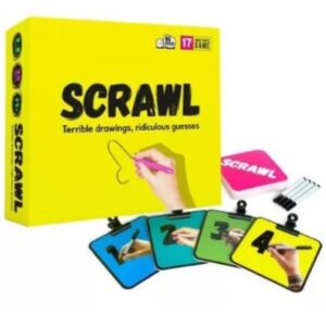 Juego dibujo- Scraw. Edad +17. De 4-8 jugadores
