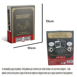 Bibliotecarios Gritones. El que dice más cantidad de palabras gana.