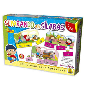 Juego palabras. Separando en sílabas