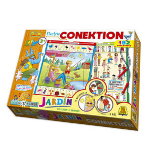 Juego interactivo Electric conektion Vamos al jardín, con uz y sonido, 192 preguntas