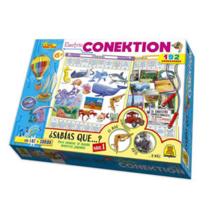 Juego interactivo Electric conektion ¿Sabías que ? 1 con luz y sonido.192 preguntas