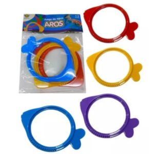 Peces aros sumergibles x4