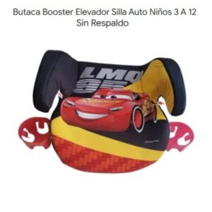 Butaca booster sin respaldo con portavaso de 15 a 36 kg Disney