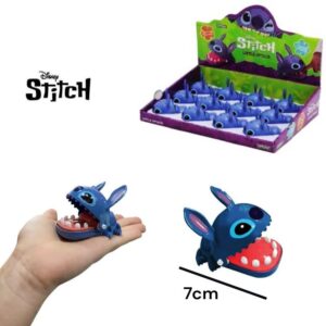 Juego de destreza- Stitch mordedor mini. Stitch Little Atack.