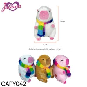 Peluche Capybara Luminoso (CAPY042)