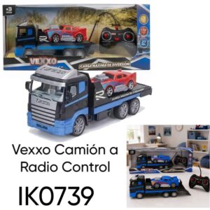 Camion Transportador 4F Vexxo con auto (IK0739)