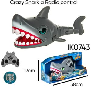 Crazy Shark a radio control 4F. Tiburon (IK0743)