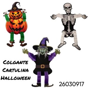 Colgante Cartulina Halloween (26030917)