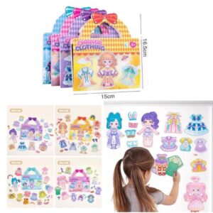 Imantado Kit  Muñecas para vestir
