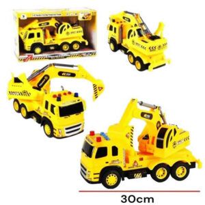Camion Excavador con luz y sonido 1188-16