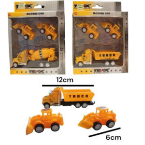Set de camiones x3 de construccion 1295