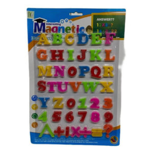 Letras /Numeros magnetico blister 36×25