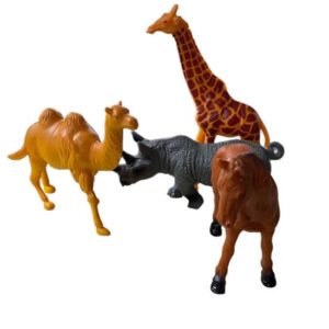 Animales de la selva x 4 ( de 10cm a 16cm ) 13348