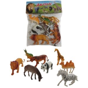 Animal goma selva x8 082