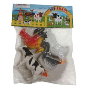 Animales granja x4 13510