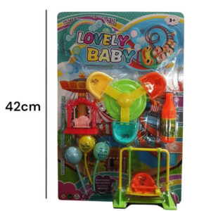 Jjuego de jardin 13613. Tamaño grande. Calesita 16cm ancho