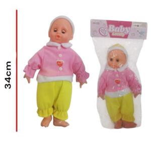 Bebe con cara de goma y sonido 13692