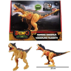 Dinosaurio Dino State 1-B. Con luz y sonido, articulado